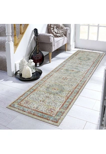 Messi Turquoise  Overdyed Rug