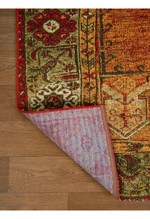 Marly Geometric Border Rug