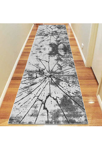 Oakley Modern Grey Abstract Rug