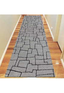 Oda Grey Modern Geometric Rug