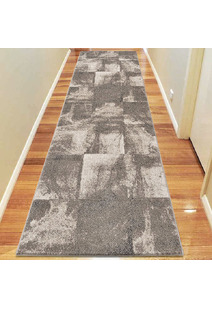 Orel Beige Square Pattern Rug