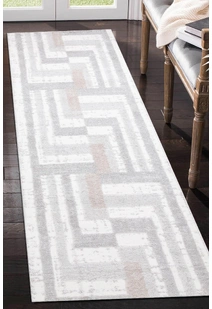 Oscar Geometric Rug OSC40002-W