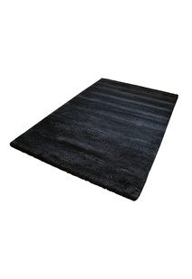 Posh Modern Plain Black Rug
