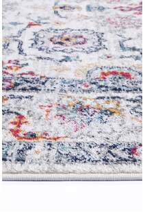 Peri Transitional Floral Border Rug