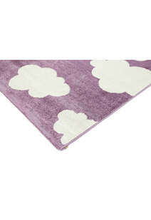 Petite Kids Purple Cloud Rug
