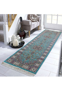 Parsa Blue Medallion Oriental Rug