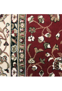 Preston Red Traditional Floral Rug