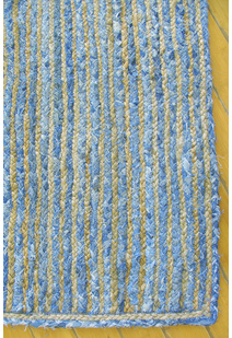 Ravine Denim & Jute Braid Rug