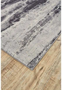 Roma Grey Modern Abstract Rug
