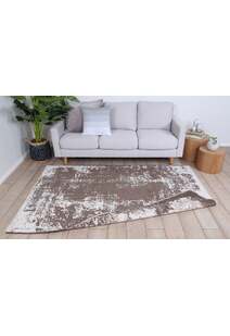 Ryan Transitional Brown Rug