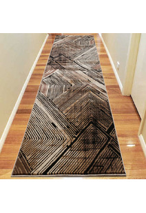 Sade Beige Geometric Rug