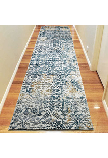 Saul Transitional Floral Trellis Rug