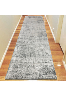 Saul Grey Transitional Rug