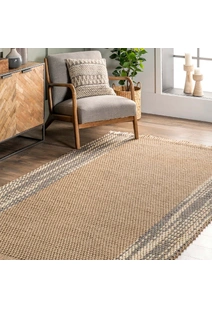 Savona H. Made Jute Rug SAV1517-GOLD