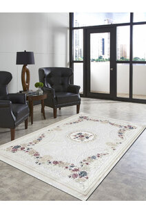 Sadie Classic Floral Aubusson Rug