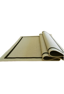 Storm Flatweave Border Rug