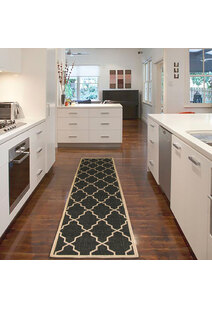 Storm Flatweave Trellis Rug