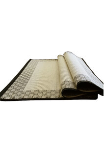 Storm Flatweave Border Rug