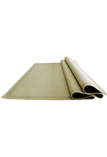 Storm Plain Flatweave Border Rug