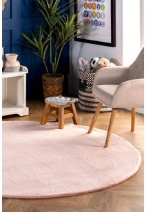 Sofi Faux Rabbit Rug SOFIPLA-PIN