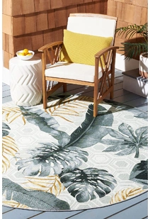 Sole Leaf Pattern Rug SOL24-X