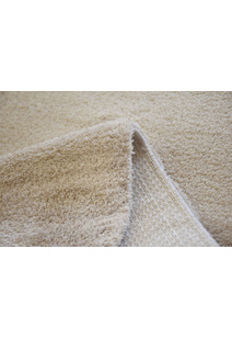 Soft Plain Beige Thick Shaggy Rug