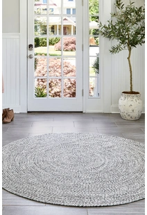 San Pietro Plain Hand Braided Rug