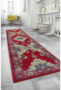 Sydney Red Classic Medallion Rug