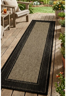 Soleil Black Border Rug SR250-91X