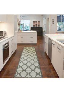 Soleil Ivory Flatweave Trellis Rug
