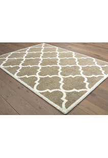 Sofia Moroccan Brown Trellis Rug