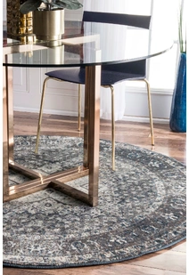 Ugo Black Overdyed Rug UN1338-Y