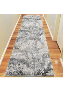Unique Grey Modern Abstract Rug