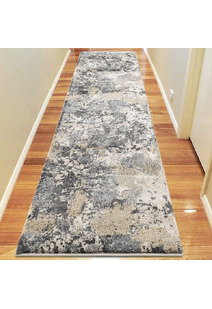 Unique Modern Grey Abstract Rug