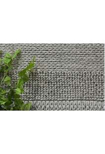 Zuri Grey Hand Loomed Rug