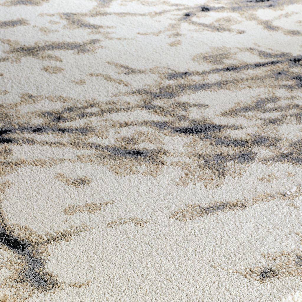 Large View Alex Beige Marble Pattern Rug