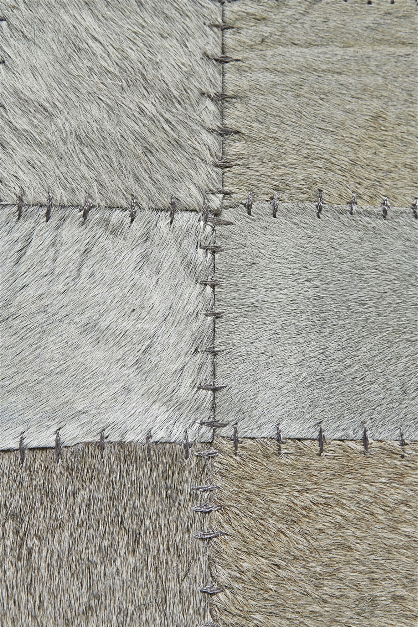 Large View Atlas Cowhide Leather Rug