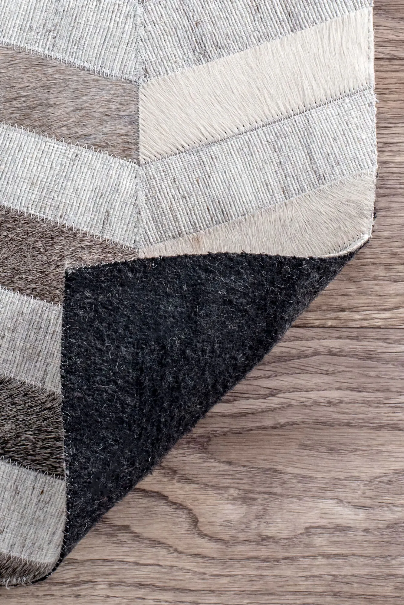 Atlas Chevron Cowhide Rug