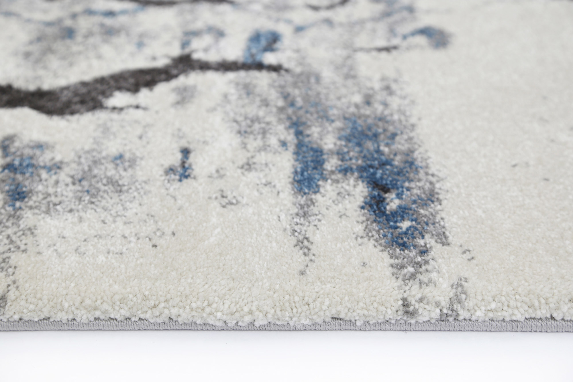 Aloha Blue Marble Pattern Rug