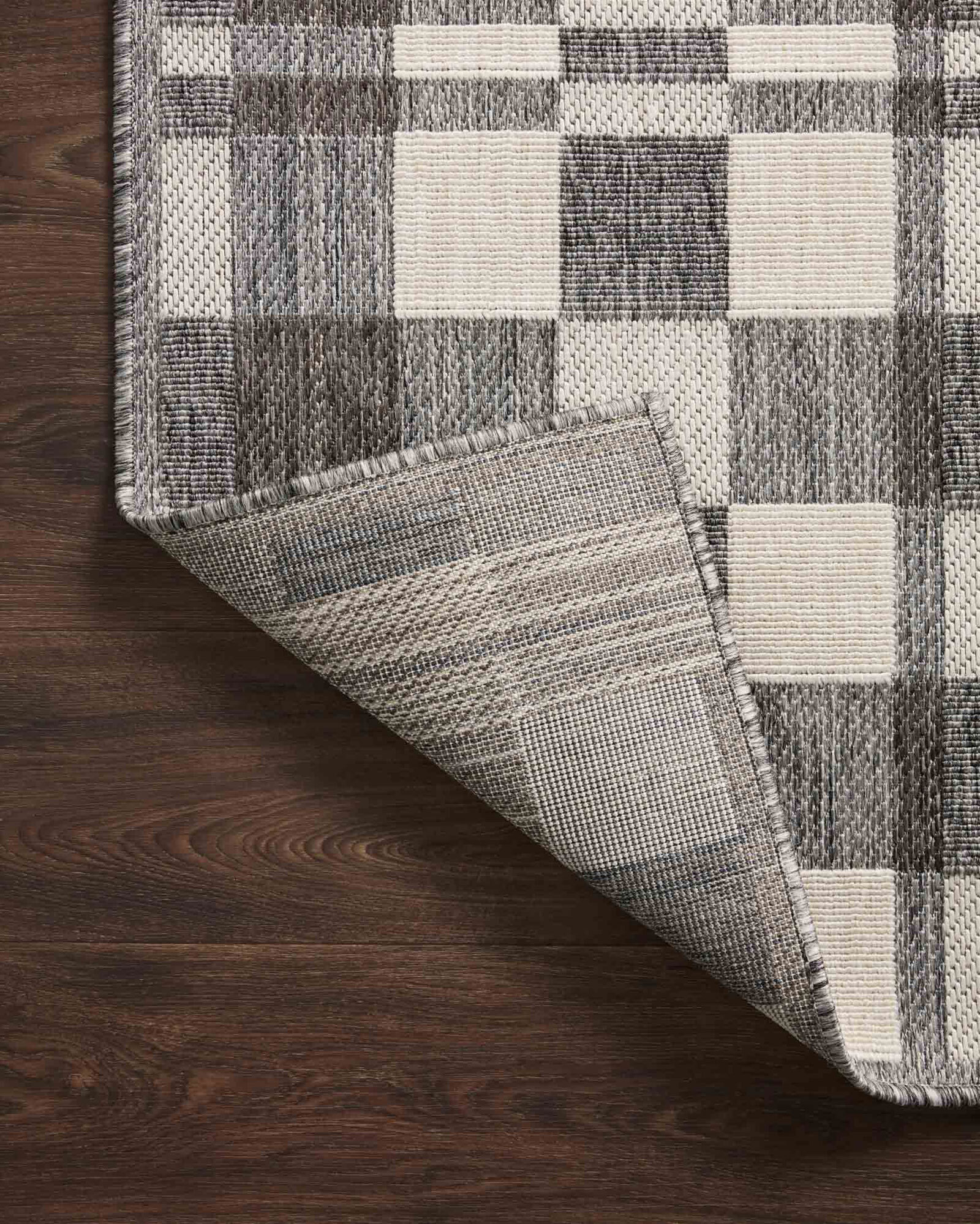 Large View Alfresco Geometric Patio Rug