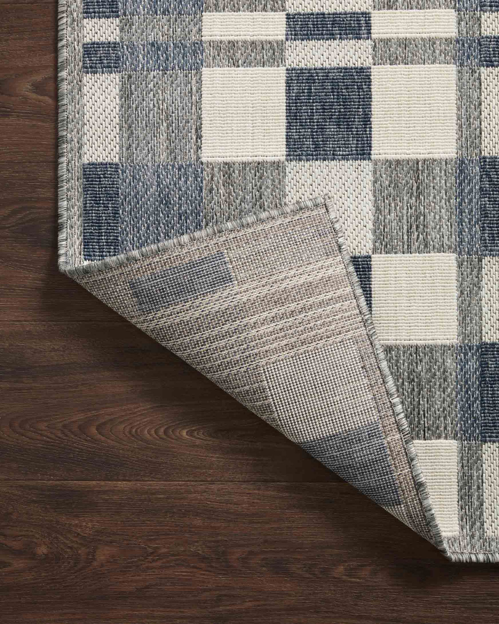 Large View Alfresco Geometric Patio Rug