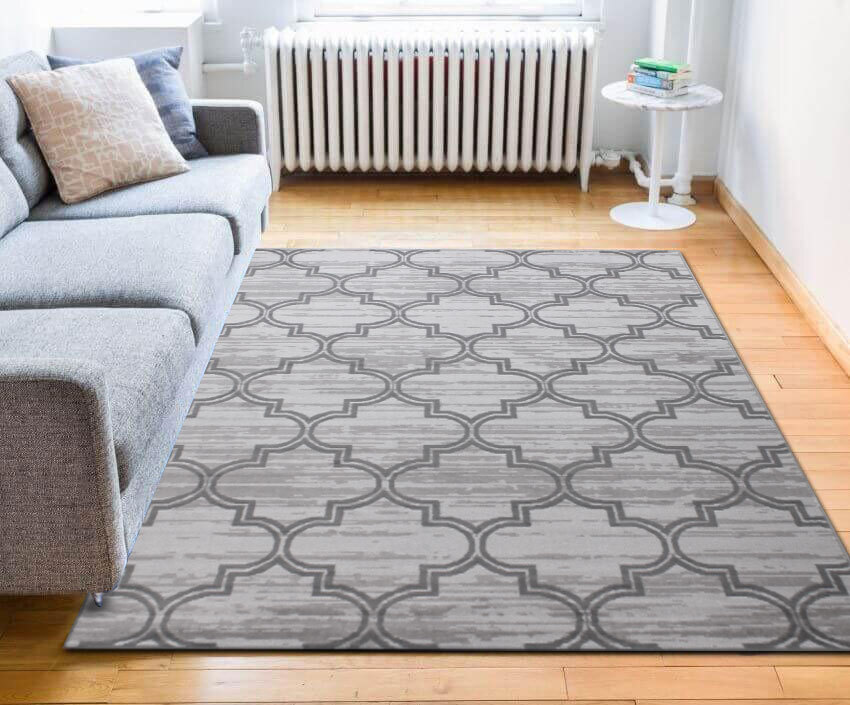 Axel Contemporary Trellis Rug