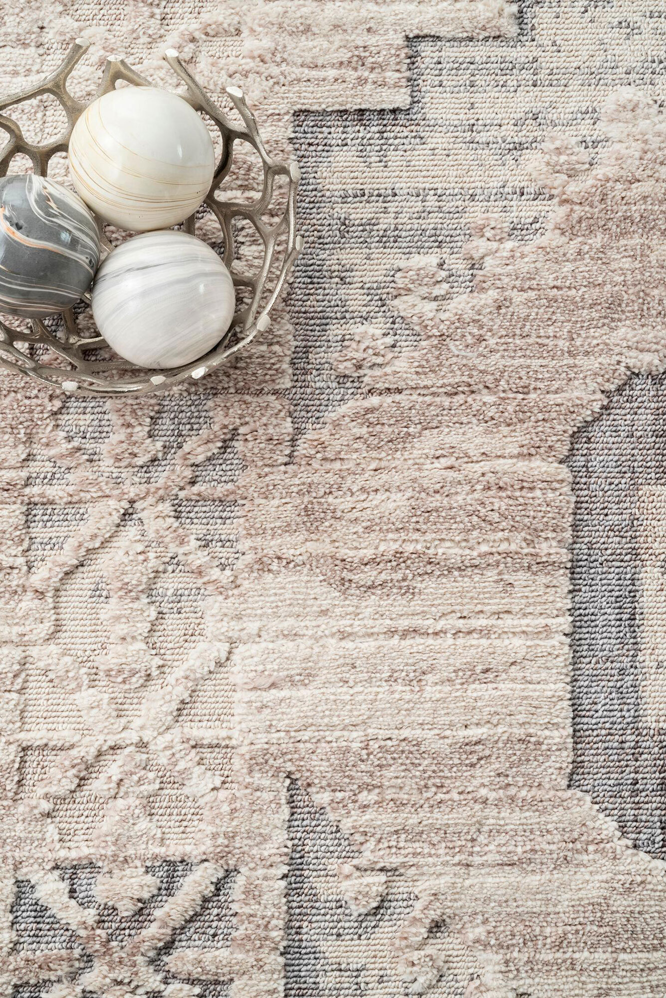 Large View Aroma Moroccan Medallian Rug