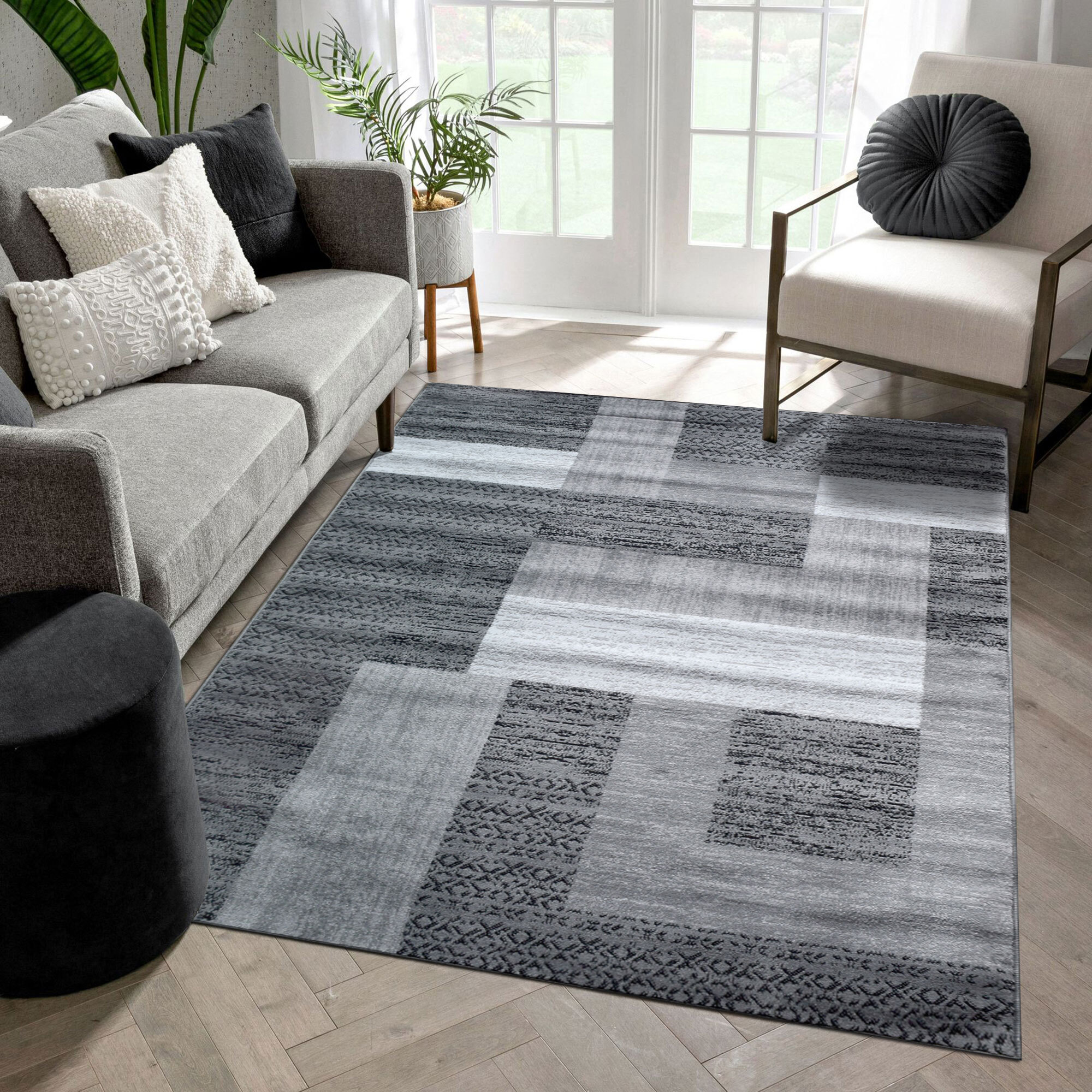 Large View Americo Modern Geometric Rug