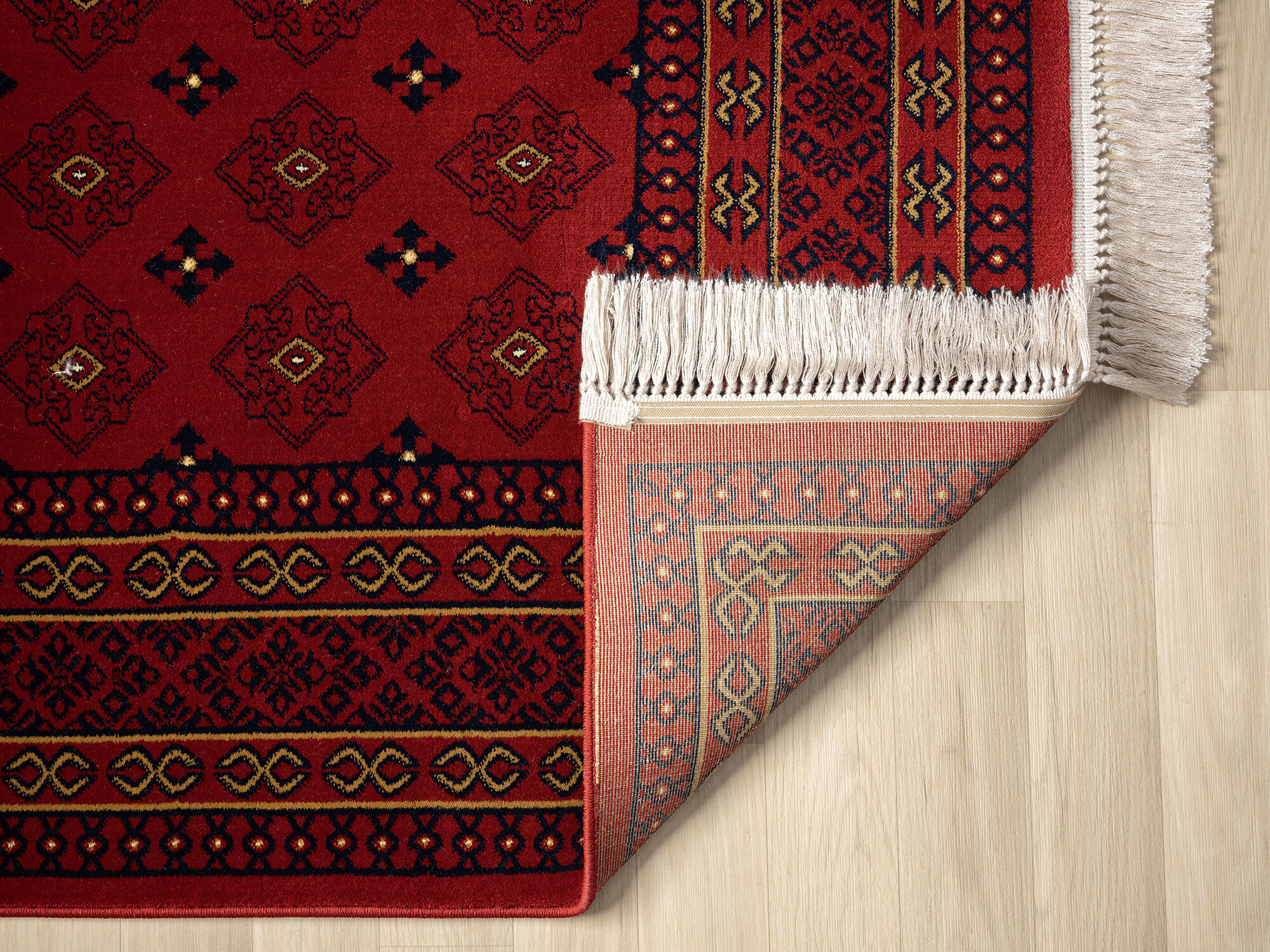 Large View Baloch Geometric Rug