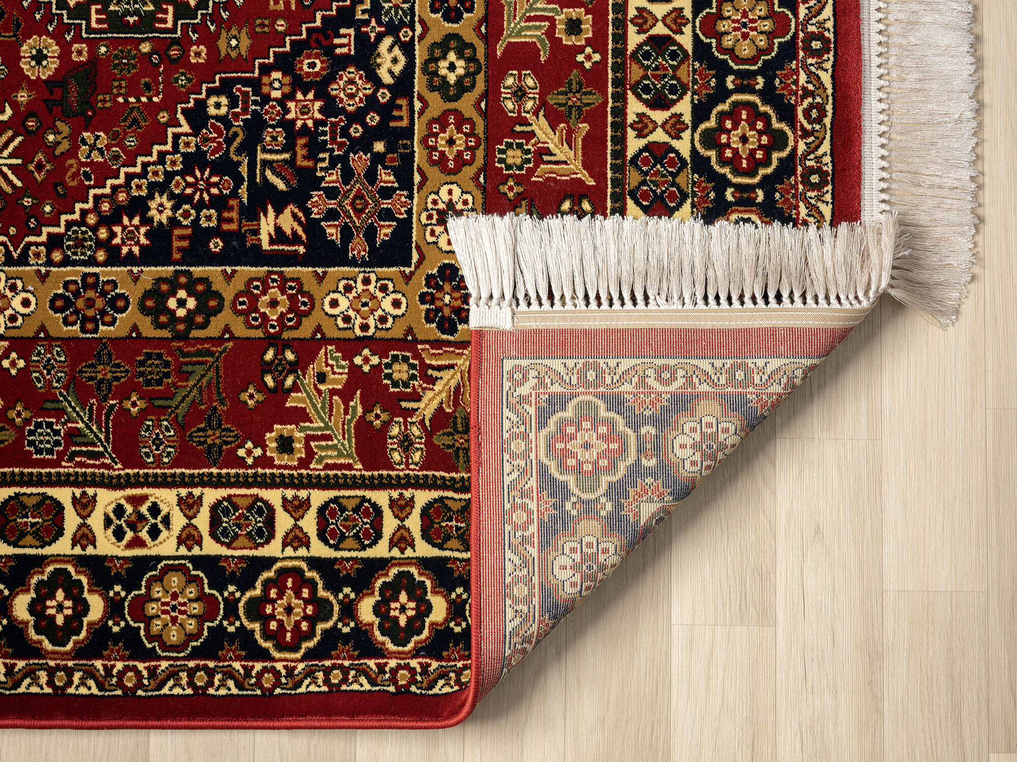 Large View Baloch Medallion Rug