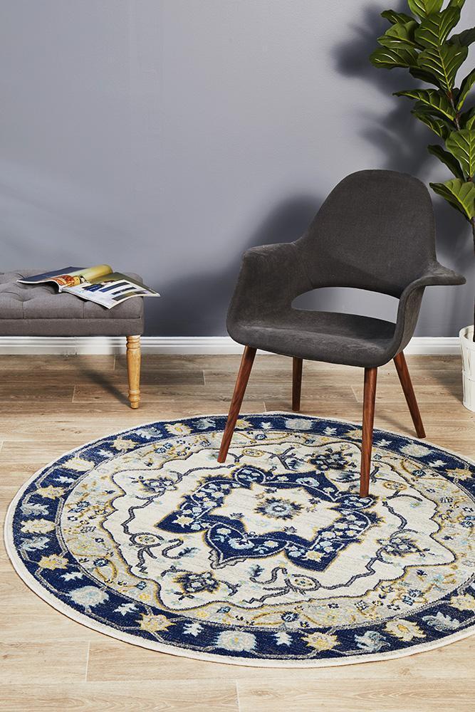 Large View Bennu Traditional Medallion Rug
