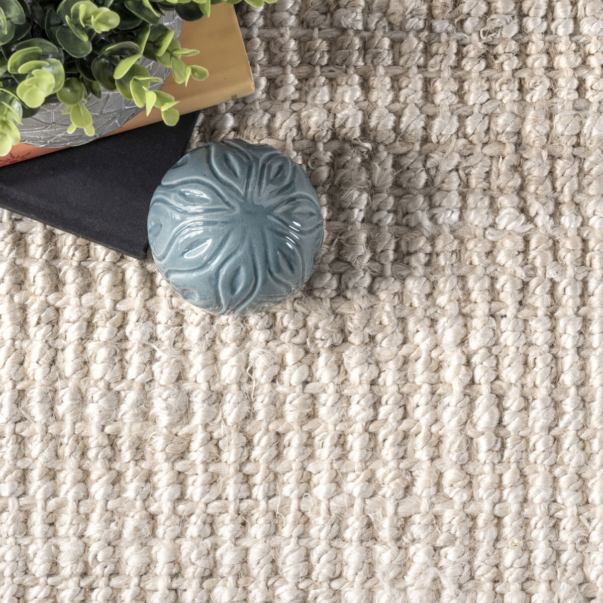 Jolly Jute Rug | Off White Rugs | Natural Fibres