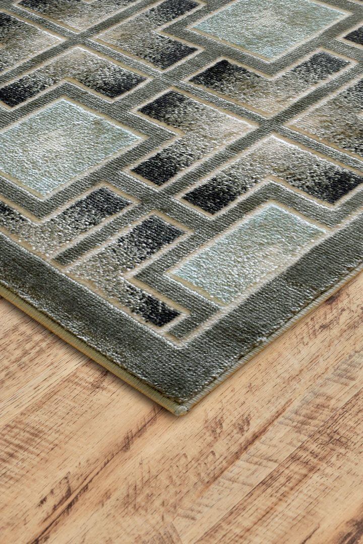 Large View Brigitte Square Pattern Rug