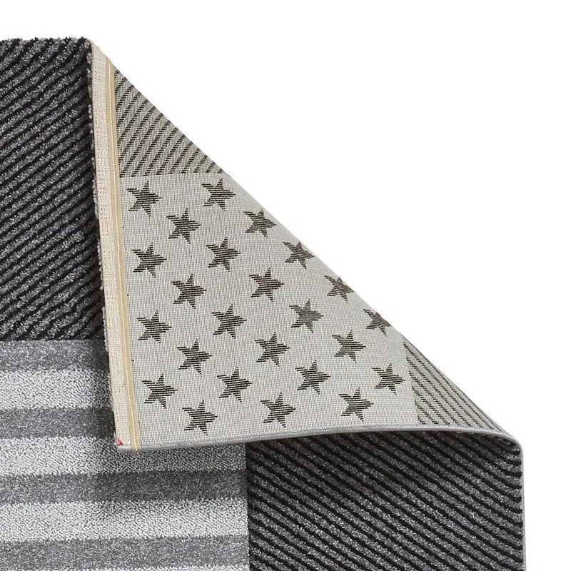 Charlie Square Pattern Kids Rug